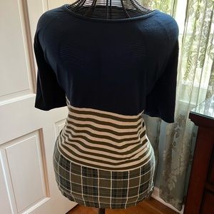 Color-block shirt